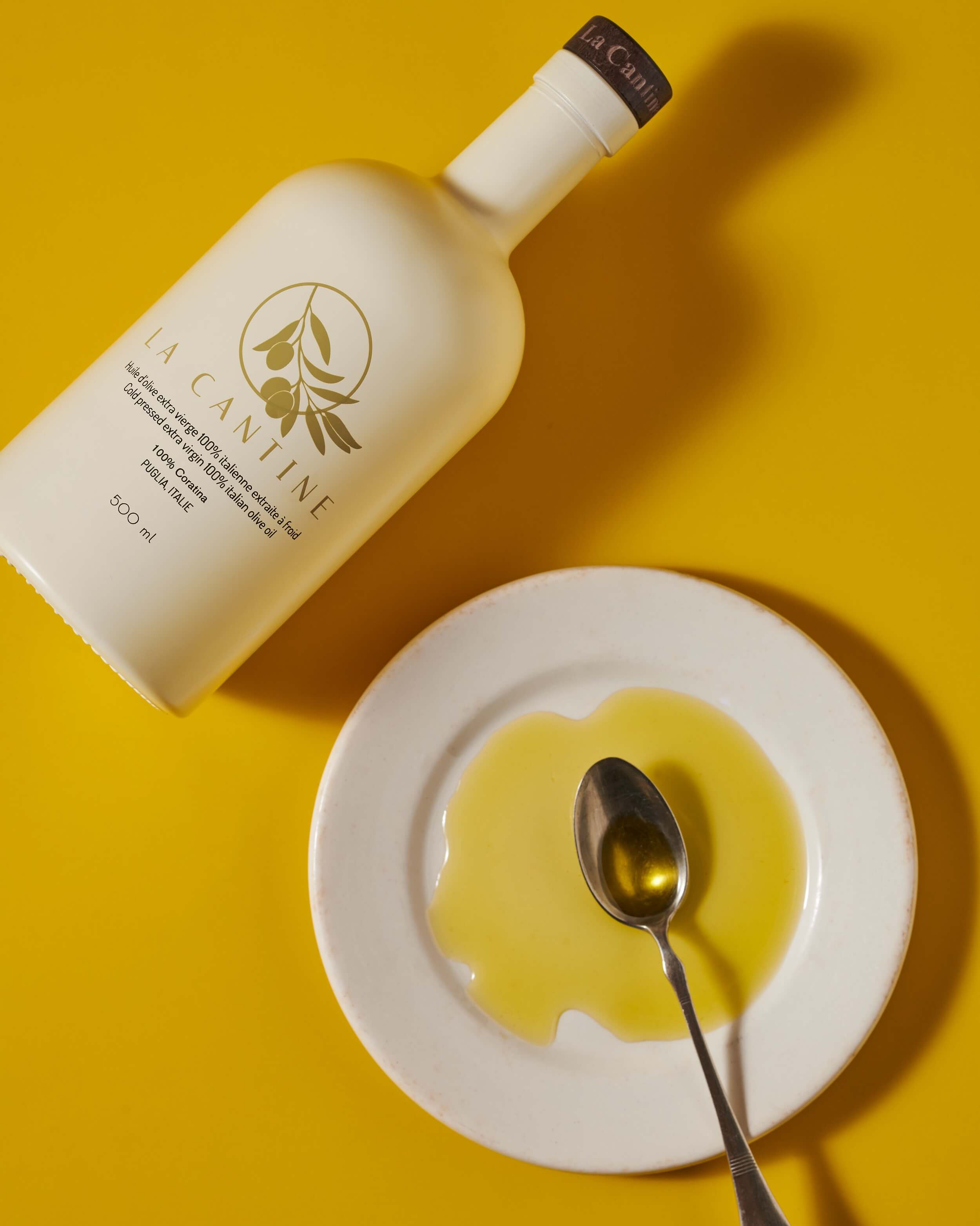Bouteille d'huile d'olive La Cantine